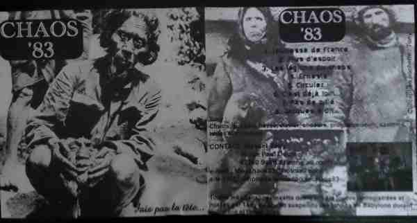 Chaos 83 – Fais Pas La Tête (2022) CDr Album