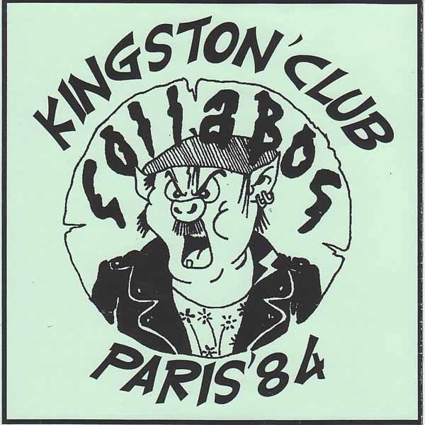 Collabos – Kingston’ Club – Paris ’84 (2022) Vinyl 7″ EP
