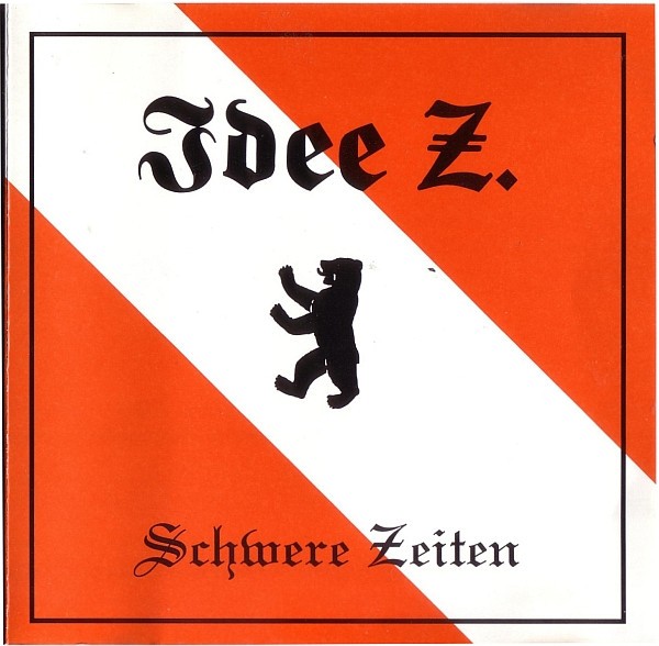 Idee Z. – Schwere Zeiten (1995) CD Album Repress