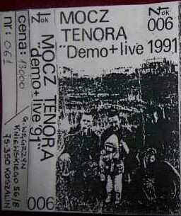 Mocz Tenora – Demo + Live ’91 (2022) Cassette