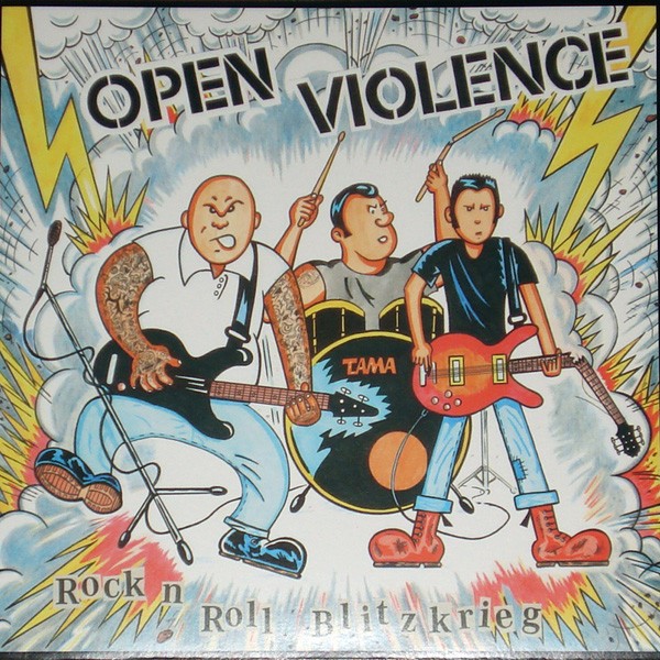 Open Violence – Rock ‘N’ Roll Blitzkrieg (2022) Vinyl Album LP
