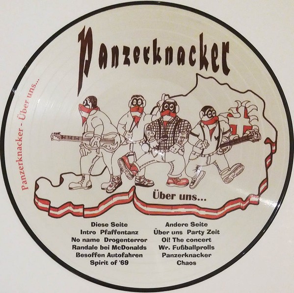 Panzerknacker – Über Uns… (1995) Vinyl Album 10″