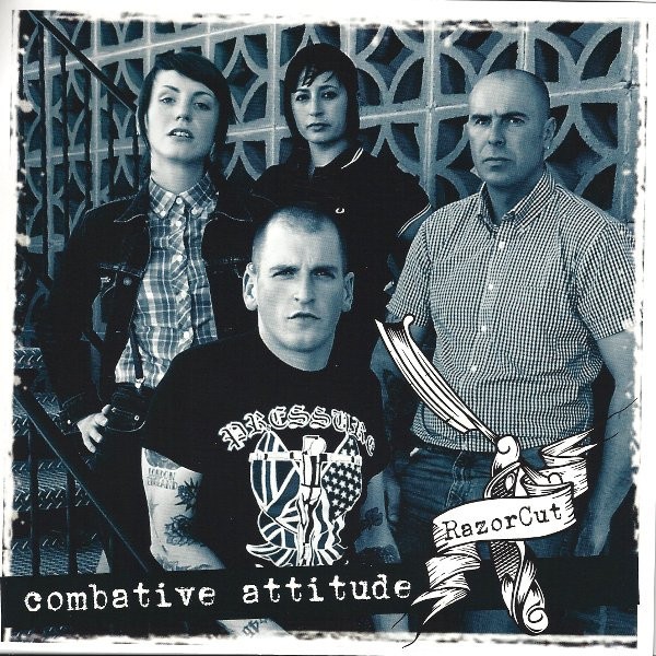 RazorCut – Combative Attitude (2022) Vinyl 7″ EP
