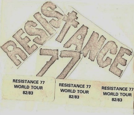 Resistance 77 – World Tour 82 / 83 (2022) Cassette Album