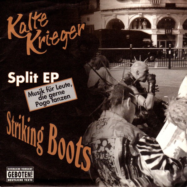 Striking Boots – Split EP – Musik Für Leute, Die Gerne Pogo Tanzen (2022) Vinyl 7″ EP