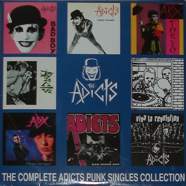 The Adicts – The Complete Adicts Punk Singles Collection (1994) Vinyl LP Reissue