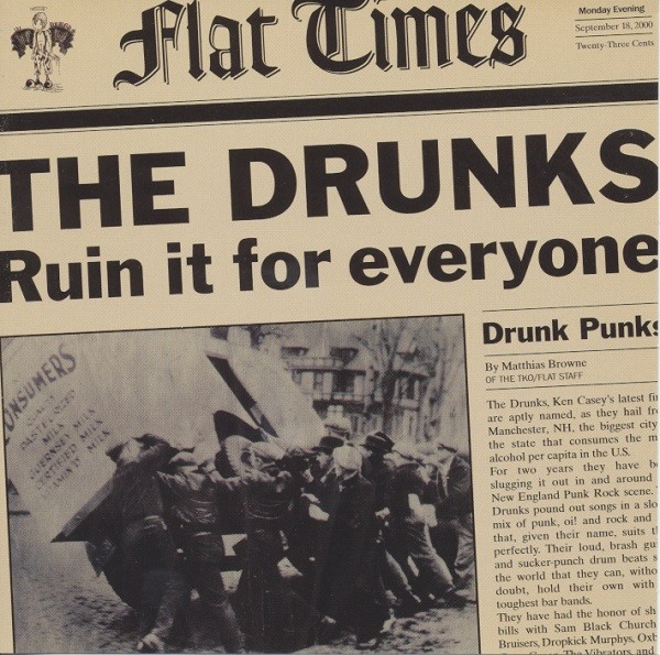 The Drunks – Ruin It For Everyone (2022) CD Album