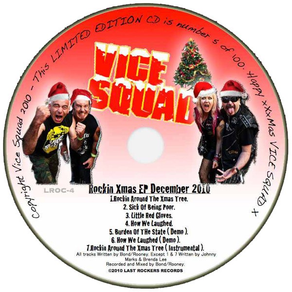 Vice Squad – Rockin Xmas EP December 2010 (2022) CD EP
